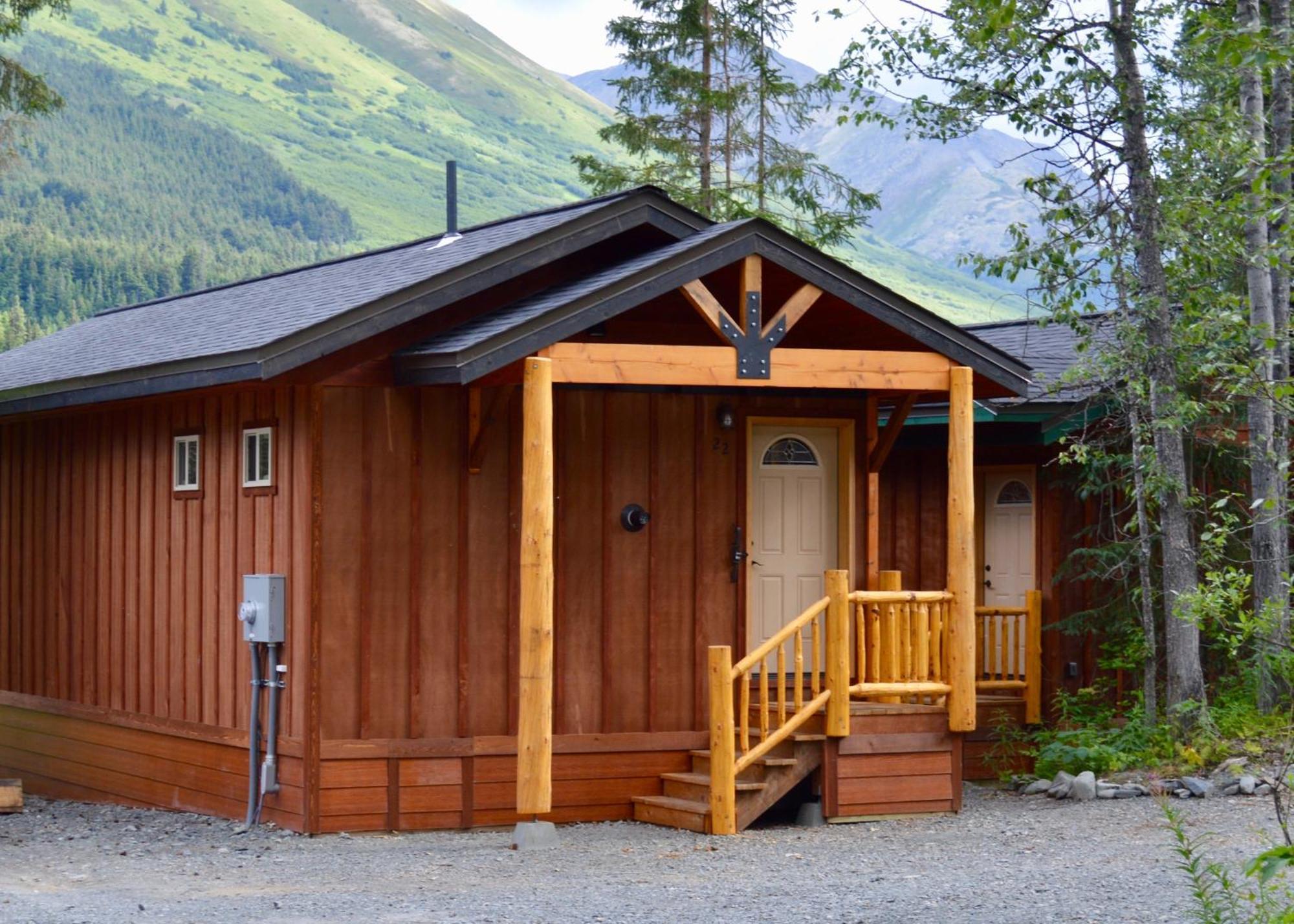 Summit Lake Lodge Eksteriør bilde