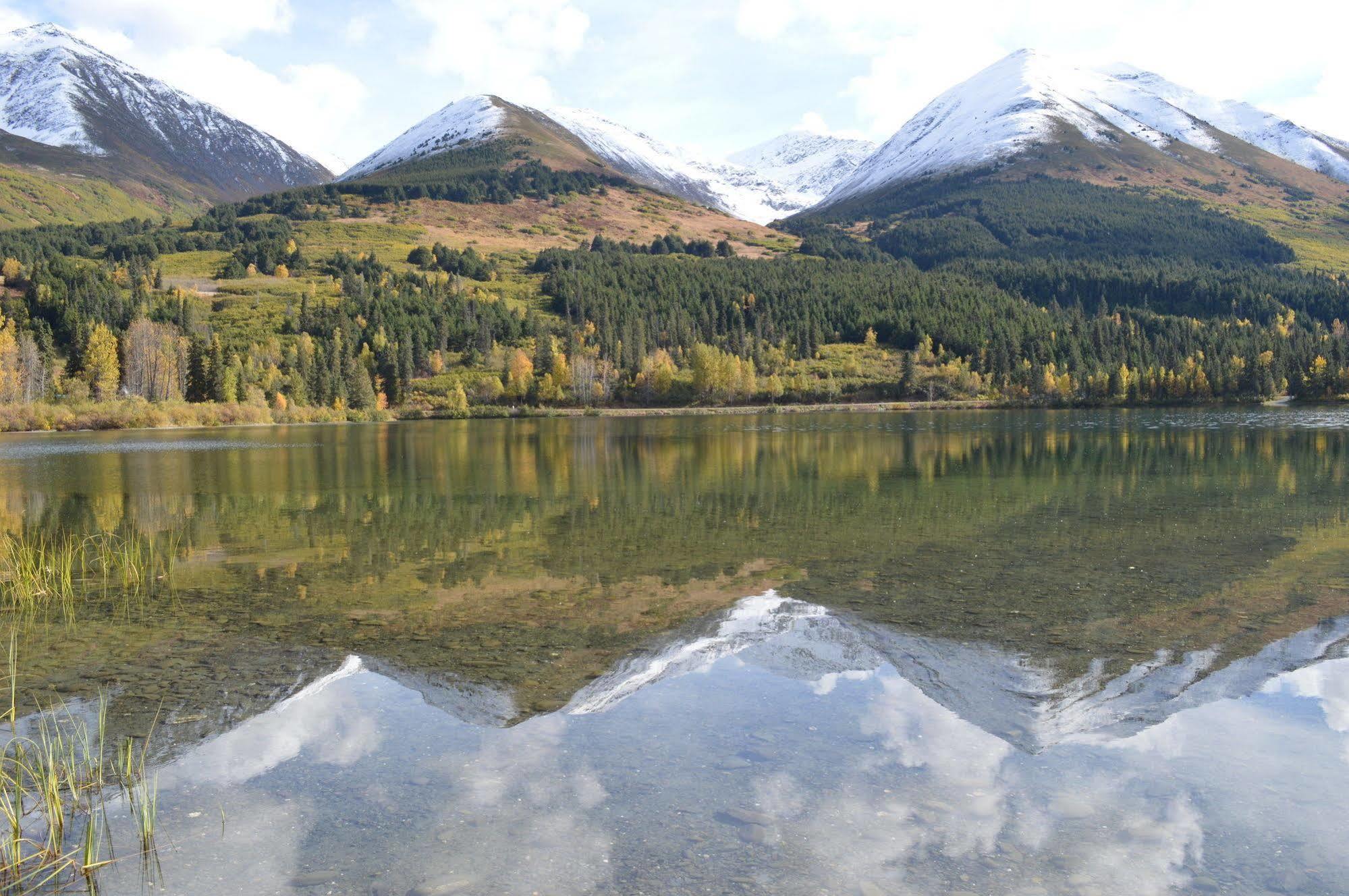 Summit Lake Lodge Eksteriør bilde